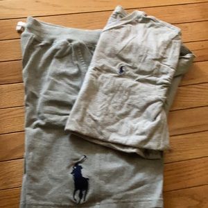 Sz Large-Boys Polo by Ralph Lauren Tshirt &Shorts